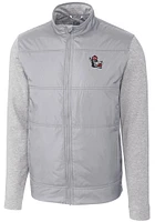 Cutter and Buck NC State Wolfpack Mens Stealth Hybrid Quilted Medium Weight Jacket