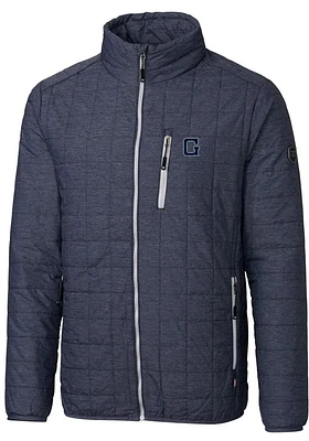 Cutter and Buck Georgetown Hoyas Mens Grey Vault Rainier PrimaLoft Filled Jacket