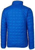 Cutter and Buck Illinois Fighting Illini Mens Blue Rainier PrimaLoft Puffer Filled Jacket