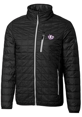 Cutter and Buck TCU Horned Frogs Mens Black Vault Rainier PrimaLoft Filled Jacket