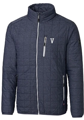 Cutter and Buck Villanova Wildcats Mens Grey Vault Rainier PrimaLoft Filled Jacket