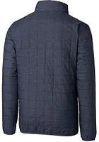 Cutter and Buck Virginia Cavaliers Mens Grey Vault Rainier PrimaLoft Filled Jacket