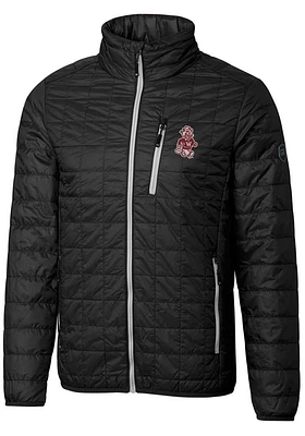 Cutter and Buck Washington State Cougars Mens Black Vault Rainier PrimaLoft Filled Jacket