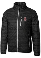 Cutter and Buck Washington State Cougars Mens Black Vault Rainier PrimaLoft Filled Jacket