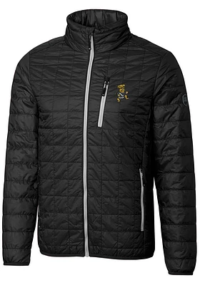 Cutter and Buck Wichita State Shockers Mens Black Vault Rainier PrimaLoft Filled Jacket