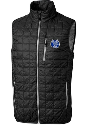 Cutter and Buck Air Force Falcons Mens Black Rainier PrimaLoft Sleeveless Jacket