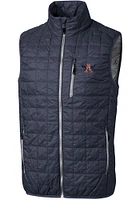 Cutter and Buck Auburn Tigers Mens Grey Vault Rainier PrimaLoft Sleeveless Jacket