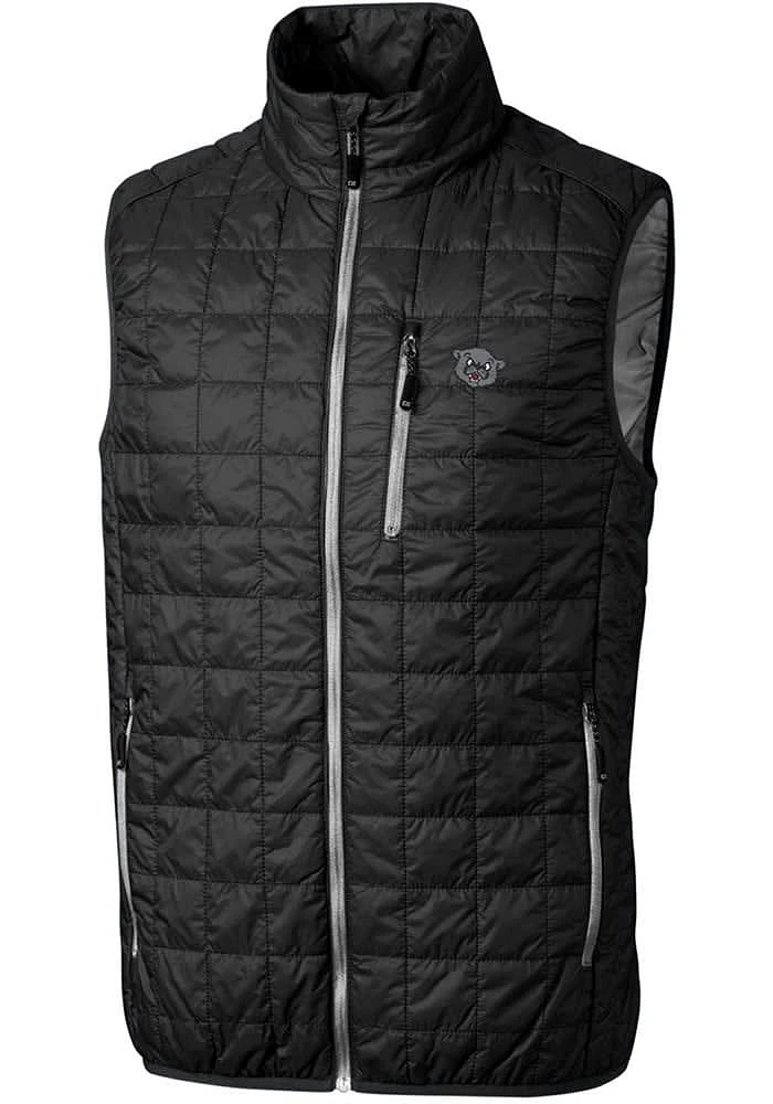 Cutter and Buck Cincinnati Bearcats Mens Black Vault Rainier PrimaLoft Sleeveless Jacket