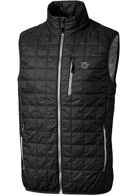 Cutter and Buck Cincinnati Bearcats Mens Black Vault Rainier PrimaLoft Sleeveless Jacket