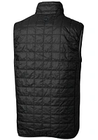 Cutter and Buck LSU Tigers Mens Black Vault Rainier PrimaLoft Sleeveless Jacket