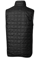 Cutter and Buck Mississippi State Bulldogs Mens Black Vault Rainier PrimaLoft Sleeveless Jacket