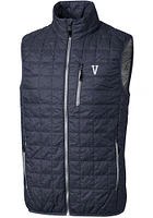 Cutter and Buck Villanova Wildcats Mens Grey Vault Rainier PrimaLoft Sleeveless Jacket
