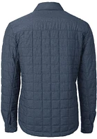 Cutter and Buck Gonzaga Bulldogs Mens Grey Vault Rainier PrimaLoft Outerwear Lined Jacket