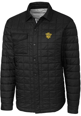 Cutter and Buck Missouri Tigers Mens Black Rainier PrimaLoft Quilted Edition Outerwear Lined Jacke..