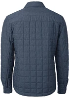 Cutter and Buck Virginia Cavaliers Mens Grey Vault Rainier PrimaLoft Outerwear Lined Jacket