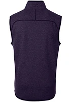 Cutter and Buck East Carolina Pirates Mens Purple Mainsail Sleeveless Jacket