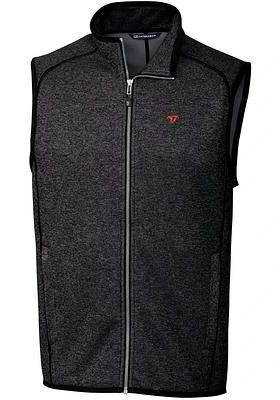 Cutter and Buck Florida Gators Mens Charcoal Mainsail Sleeveless Jacket