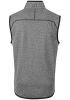 Cutter and Buck NC State Wolfpack Mens Grey Mainsail Sleeveless Jacket