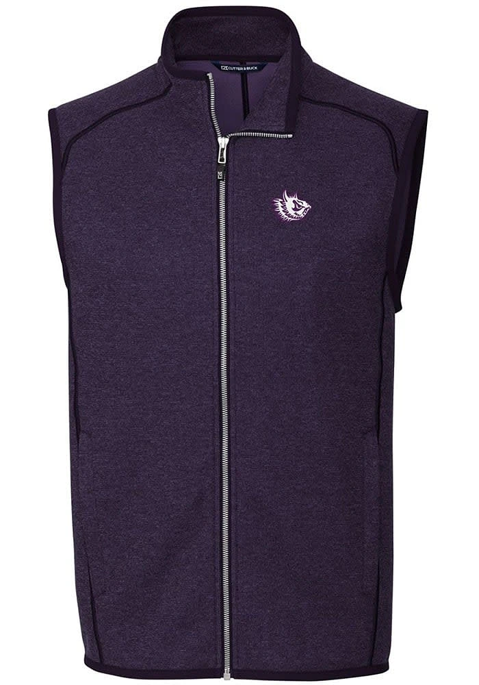 Cutter and Buck TCU Horned Frogs Mens Mainsail Sleeveless Jacket