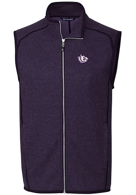 Cutter and Buck TCU Horned Frogs Mens Mainsail Sleeveless Jacket