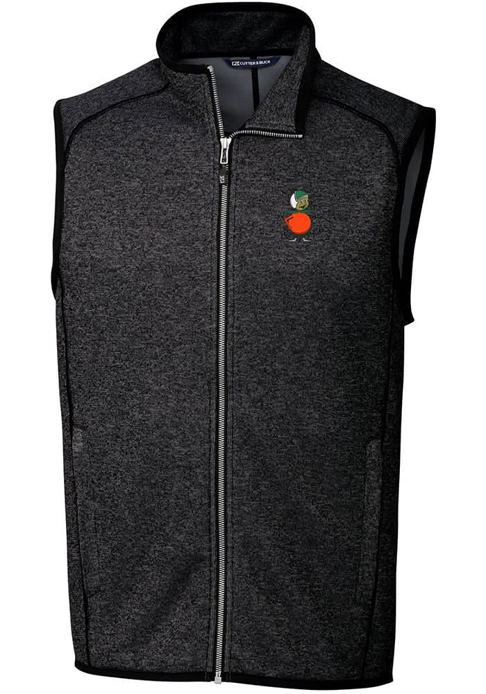 Cutter and Buck UCF Knights Mens Charcoal Mainsail Sleeveless Jacket