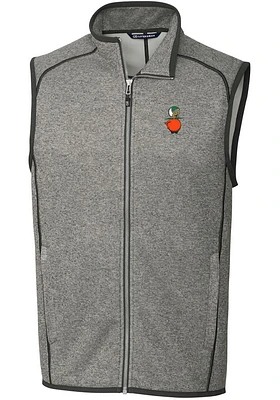 Cutter and Buck UCF Knights Mens Grey Mainsail Sleeveless Jacket