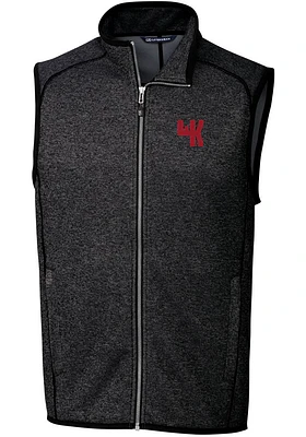 Cutter and Buck Western Kentucky Hilltoppers Mens Charcoal Mainsail Sleeveless Jacket