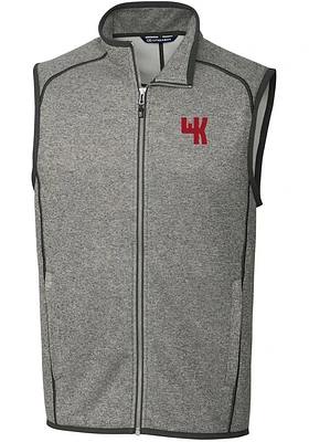 Cutter and Buck Western Kentucky Hilltoppers Mens Grey Mainsail Sleeveless Jacket