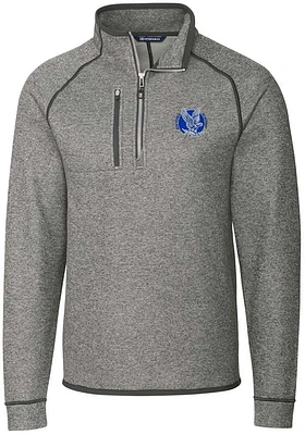 Cutter and Buck Air Force Falcons Mens Mainsail Long Sleeve Qtr Zip Pullover