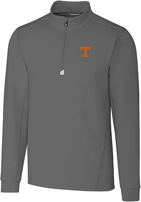 Cutter and Buck Tennessee Volunteers Mens Traverse Stretch Big Tall Qtr Zip