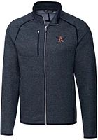 Cutter and Buck Auburn Tigers Mens Navy Blue Mainsail Medium Weight Jacket