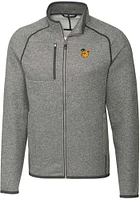 Cutter and Buck Baylor Bears Mens Grey Mainsail Medium Weight Jacket