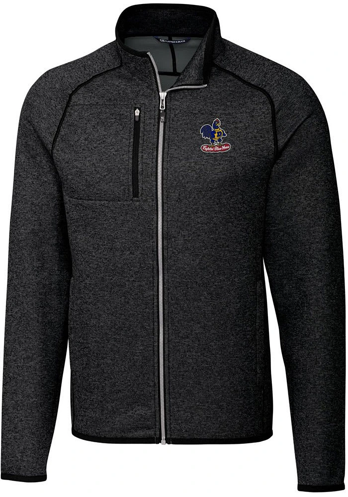 Cutter and Buck Delaware Fightin' Blue Hens Mens Charcoal Mainsail Medium Weight Jacket