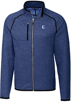 Cutter and Buck Fresno State Bulldogs Mens Blue Mainsail Medium Weight Jacket