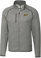 Cutter and Buck George Mason University Mens Grey Mainsail Medium Weight Jacket