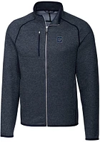 Cutter and Buck Georgetown Hoyas Mens Navy Blue Vault Mainsail Medium Weight Jacket