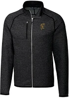 Cutter and Buck Grambling State Tigers Mens Grey Mainsail Medium Weight Jacket