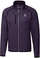 Mens Northwestern Wildcats Purple Cutter and Buck Vault Mainsail Medium Weight Jacket
