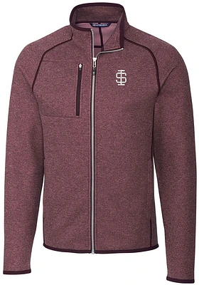 Cutter and Buck Southern Illinois Salukis Mens Mainsail Medium Weight Jacket