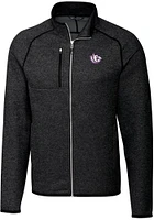 Cutter and Buck TCU Horned Frogs Mens Grey Vault Mainsail Medium Weight Jacket