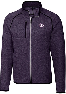 Cutter and Buck TCU Horned Frogs Mens Mainsail Medium Weight Jacket