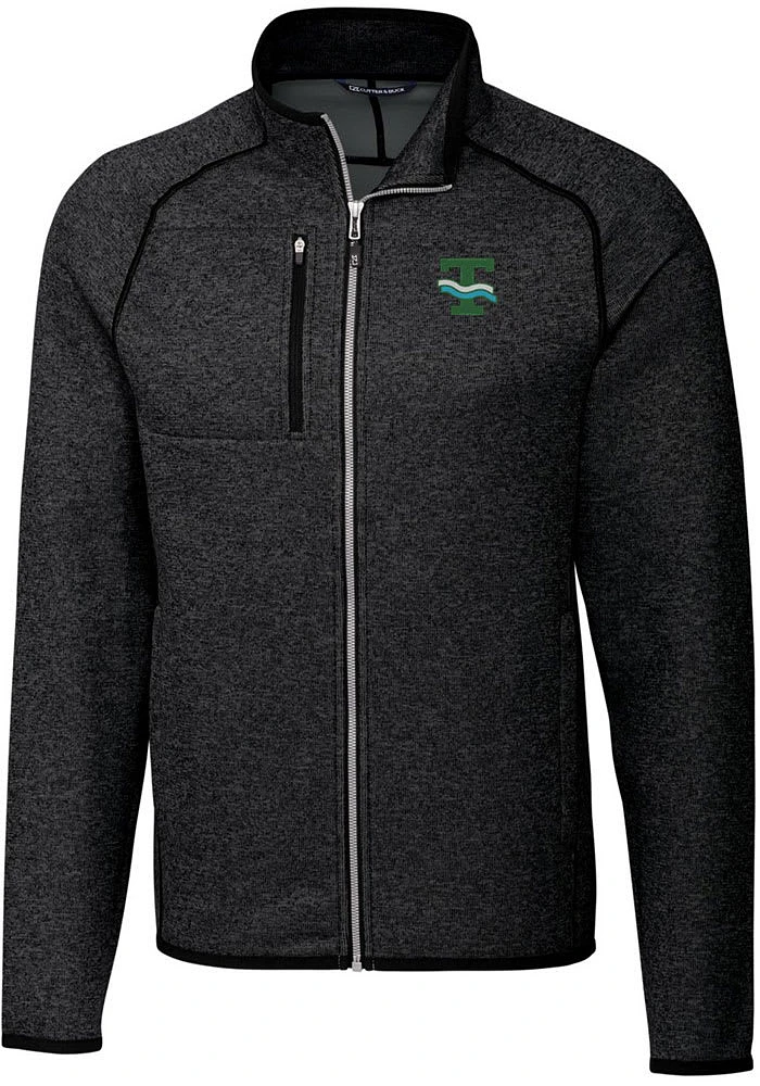 Cutter and Buck Tulane Green Wave Mens Vault Mainsail Medium Weight Jacket