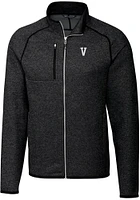 Cutter and Buck Villanova Wildcats Mens Grey Vault Mainsail Medium Weight Jacket