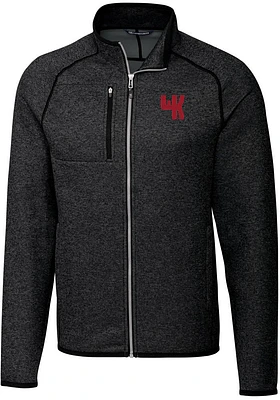 Cutter and Buck Western Kentucky Hilltoppers Mens Charcoal Mainsail Medium Weight Jacket