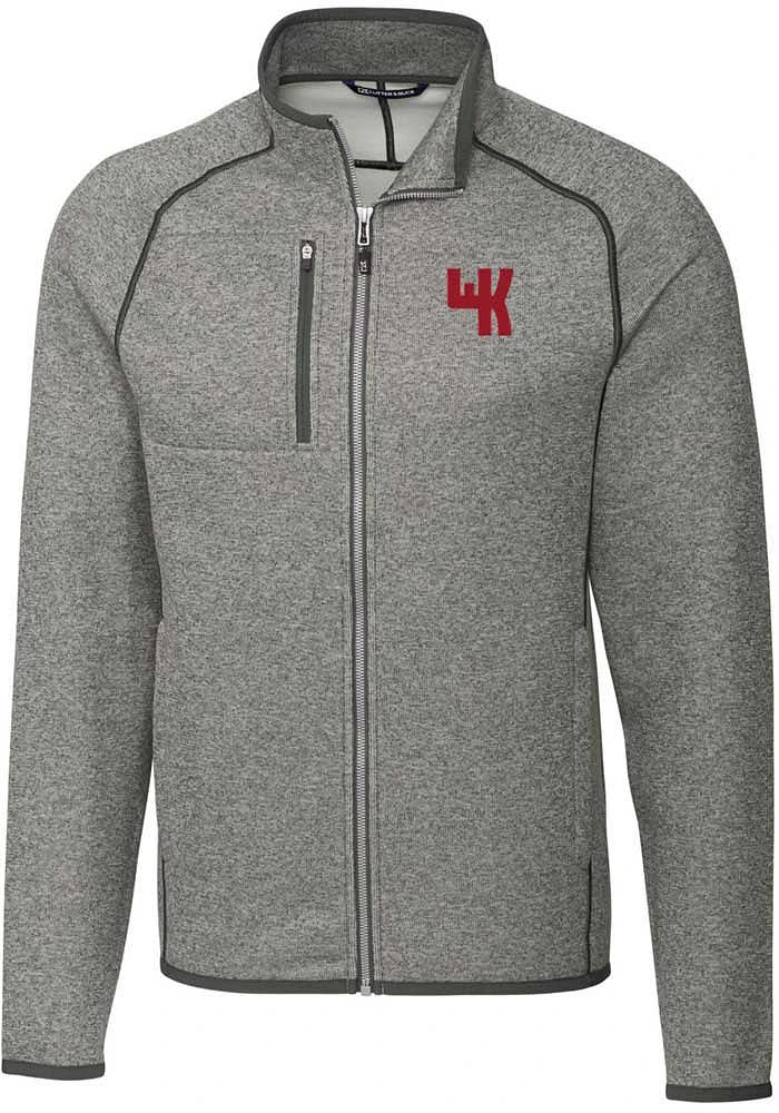 Cutter and Buck Western Kentucky Hilltoppers Mens Grey Mainsail Medium Weight Jacket