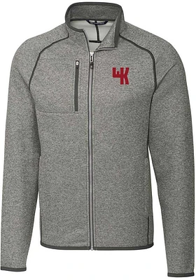 Cutter and Buck Western Kentucky Hilltoppers Mens Grey Mainsail Medium Weight Jacket
