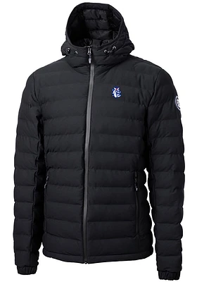 Cutter and Buck Fresno State Bulldogs Mens Black Mission Ridge Repreve Puffer Filled Jacket