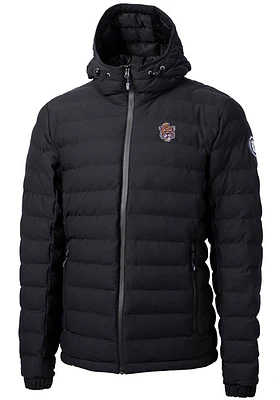 Cutter and Buck LSU Tigers Mens Black Vault Mission Ridge Repreve Filled Jacket