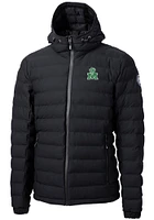 Cutter and Buck Marshall Thundering Herd Mens Black Mission Ridge Repreve Puffer Filled Jacket