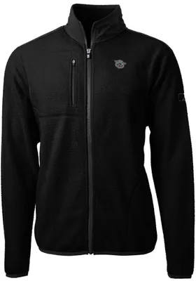 Cutter and Buck Cincinnati Bearcats Mens Black Cascade Eco Sherpa Light Weight Jacket